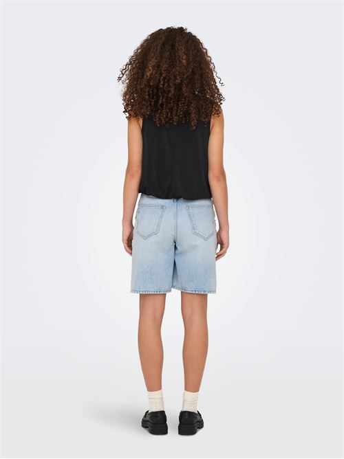 ONLHOPE HW RHS LOOSE LONG SHORTS DNM AZG ONLY | 15344185/Light Blue Denim